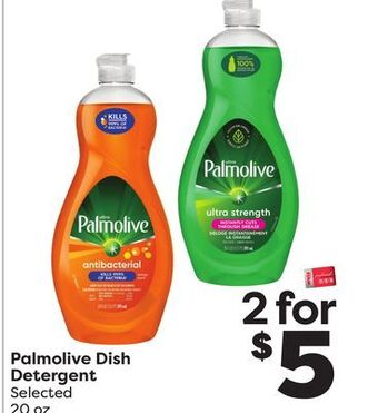 Weis Markets Palmolive dish detergent offer