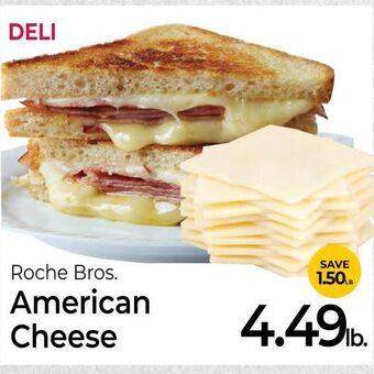 Roche Bros American cheese offer