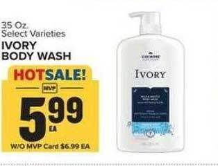 Food Lion Ivory body wash offer