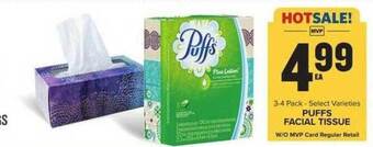 Food Lion Puffs facial tissue offer