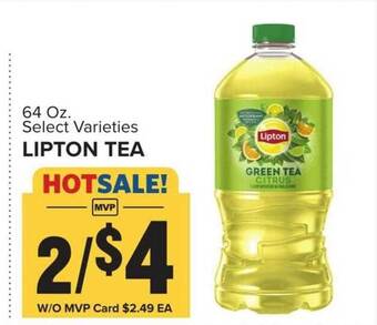 Food Lion Lipton tea offer