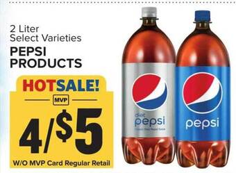 Food Lion Pepsi products offer