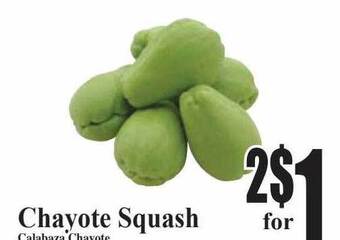 Baja Ranch Chayote squash offer