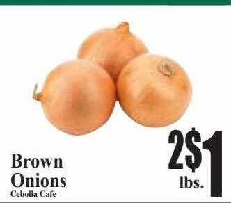 Baja Ranch Brown onions offer
