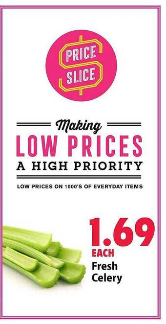 Festival Foods Fresh celery offer