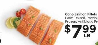 Food 4 Less Coho salmon fillets offer