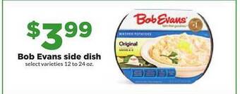 Hy-Vee Bob evans side dish offer