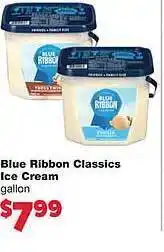 No Frills Supermarkets Blue ribbon classics ice cream offer