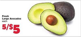 No Frills Supermarkets Fresh large avocados offer