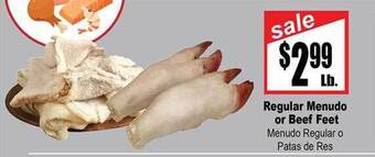 Rancho Markets Regular menudo or beef feet menudo regular o patas de res offer