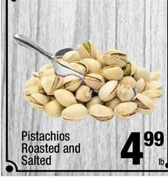 Super King Markets Pistachios roasted and salted offer