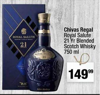 Super King Markets Chivas regal royal salute blended scotch whisky offer