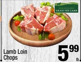 Super King Markets Lamb loin chops offer