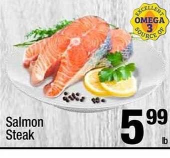 Super King Markets Salmon steak offer
