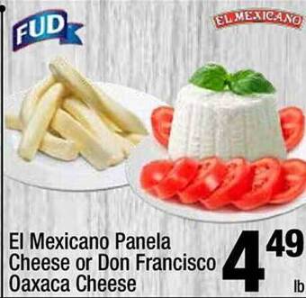 Super King Markets El mexicano panela cheese or don francisco oaxaca cheese offer