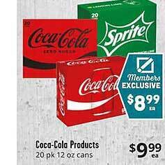 Brookshire Brothers Coca-cola products offer