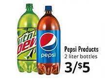 Pepsi products