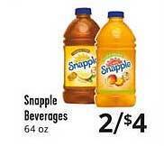 Snapple beverages