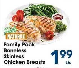 Fairplay Family pack boneless skinless chicken breasts offer