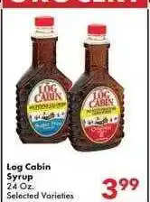 Fairplay Lago cabin syrup offer