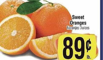 Big Saver Foods Sweet oranges offer