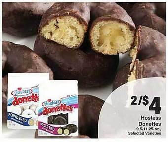 County Market Hostess donettes offer