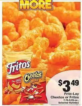Frito-lay cheetos or fritos