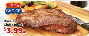 Fareway Boneless chuck roast offer