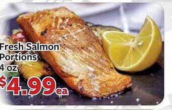 Fareway Fresh salmon portions offer