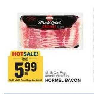 Food Lion Hormel bacon offer