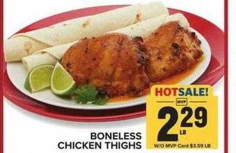 Food Lion Boneless chicken thighs offer