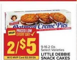 Food Lion Little debbie snack cakes offer