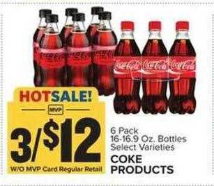 Food Lion Coke products offer