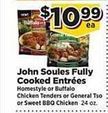 Food Town Store John soules fully cooked entrées offer