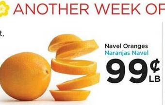 Foods Co Navel oranges offer