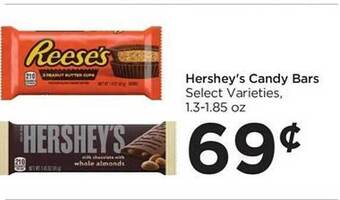 Foods Co Hershey's candy bars offer