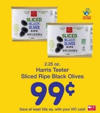 Harris Teeter Harris teeter sliced ripe black olives offer