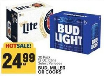 Food Lion Bud, MIller or Coors offer