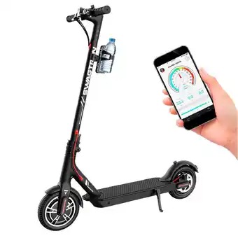 Walmart Swagtron swagger 5 boost commuter electric scooter, 320 lb weight limit, 8.5 inch no-flat tires, 300w motor, folding, 18 mph, offer