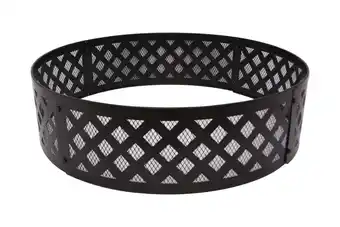 Walmart 36" round metal and steel fire ring, by mainstays offer