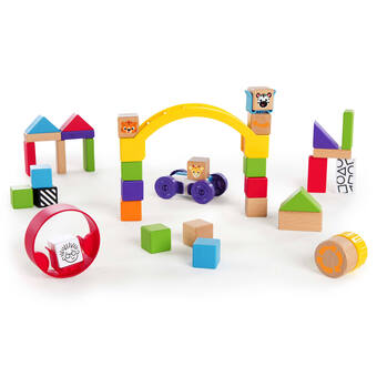 Walmart Baby einstein curious creator kit wooden blocks discovery 40 piece toy set, ages 12 months + offer