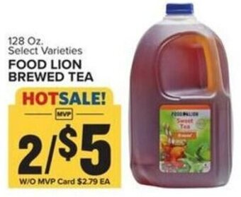 Food Lion Food Lion Brewed Tea offer