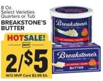 Food Lion Breakstone's Butter offer