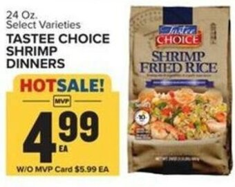 Food Lion Tastee Choice Shrimp Dinners offer
