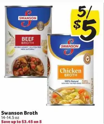 Winn Dixie Swanson broth offer