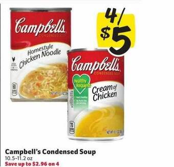 Winn Dixie Campbell's condensed soup offer