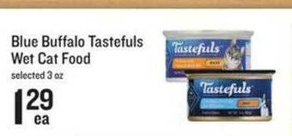 Lowes Foods Blue buffalo tastefuls wet cat food offer