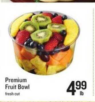 Lowes Foods Premium fruit bowl offer