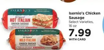 Isernio's chicken sausage