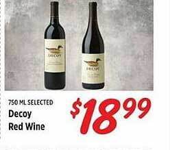 Rouses Decoy red wine offer